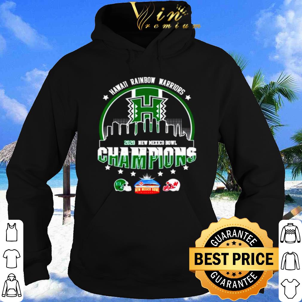 Hawaii Rainbow Warriors 2020 New Mexico Bowl Champions shirt