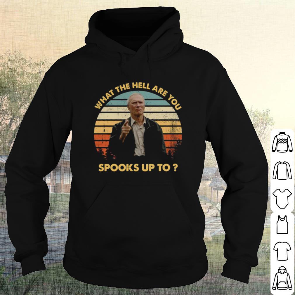 Original Gran Torino What The Hell Are You Spooks Up To Vintage shirt