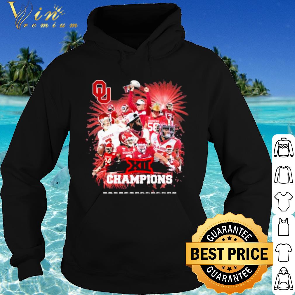 Original XII Champions Boomner Sooner Football Victory shirt