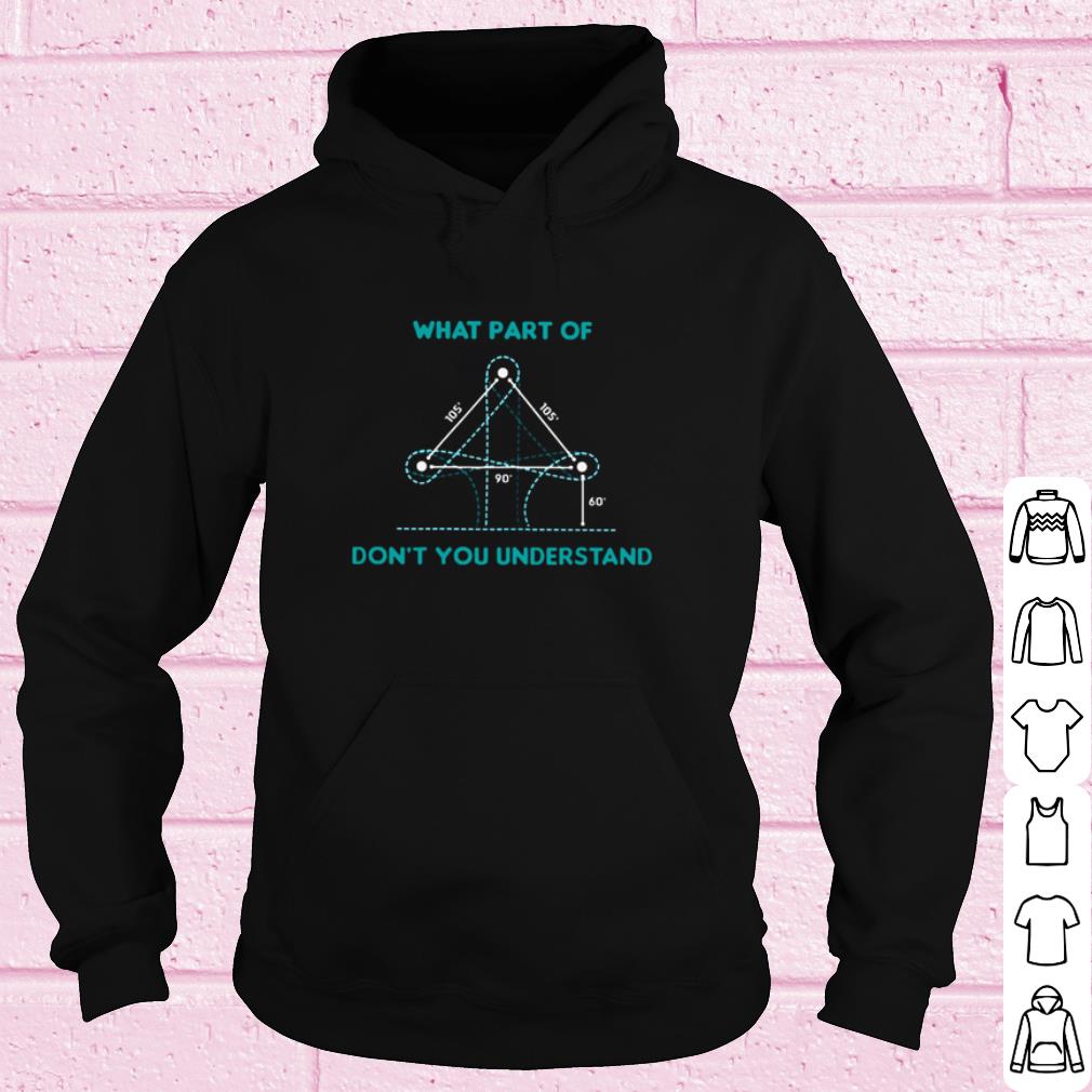 Cool Barrel Racing What Part Of Don't You Understand shirt