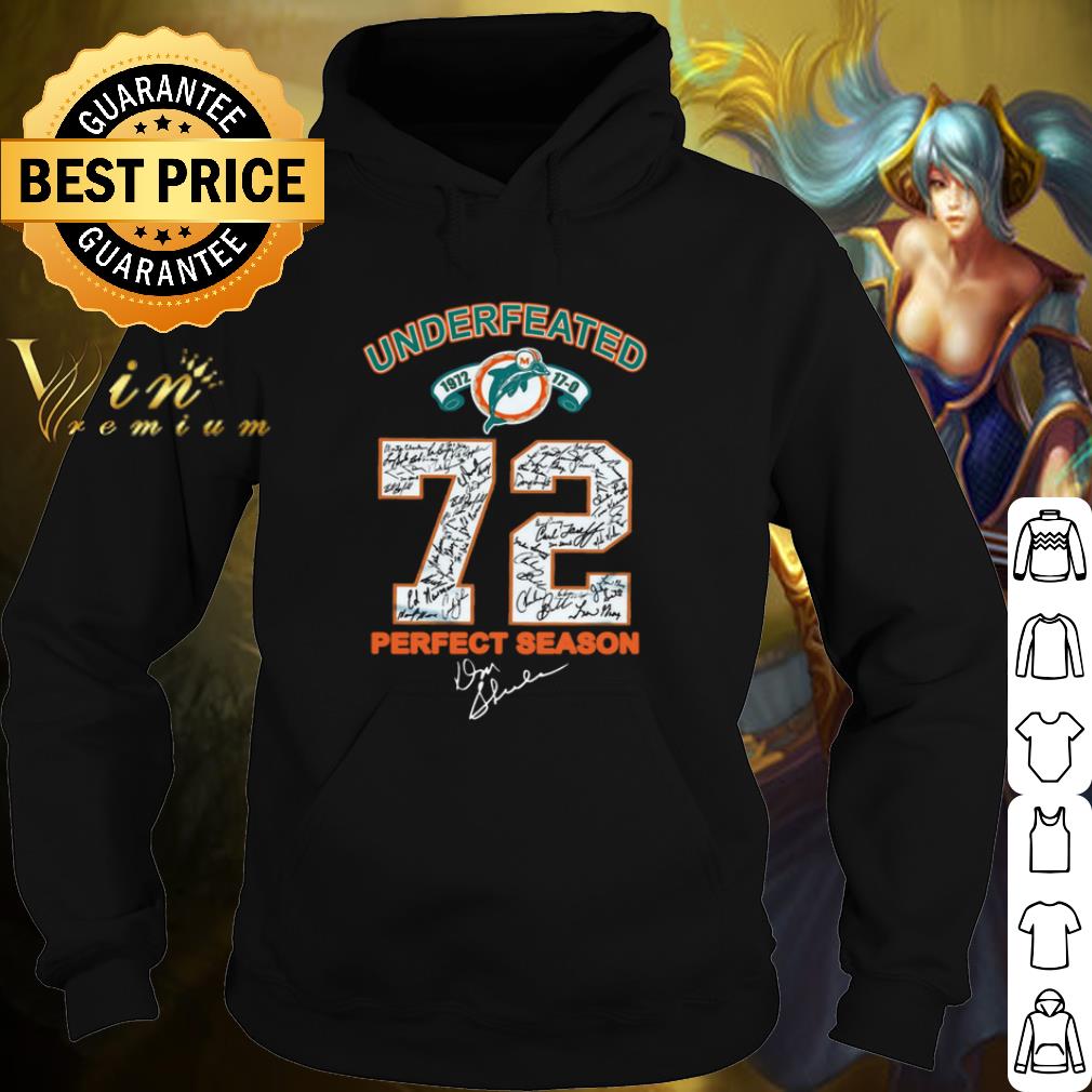Top Undefeated 72 Perfect Season shirt