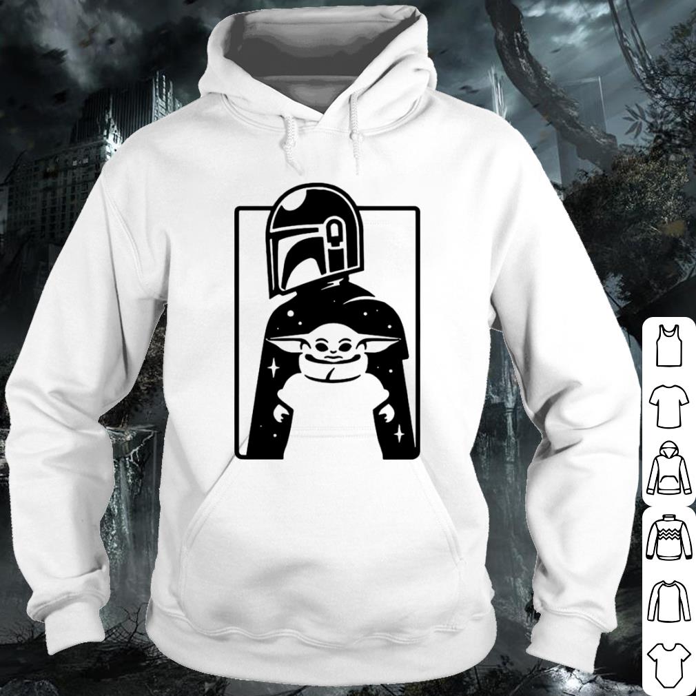 Top Baby Yoda in The Mandalorian shirt