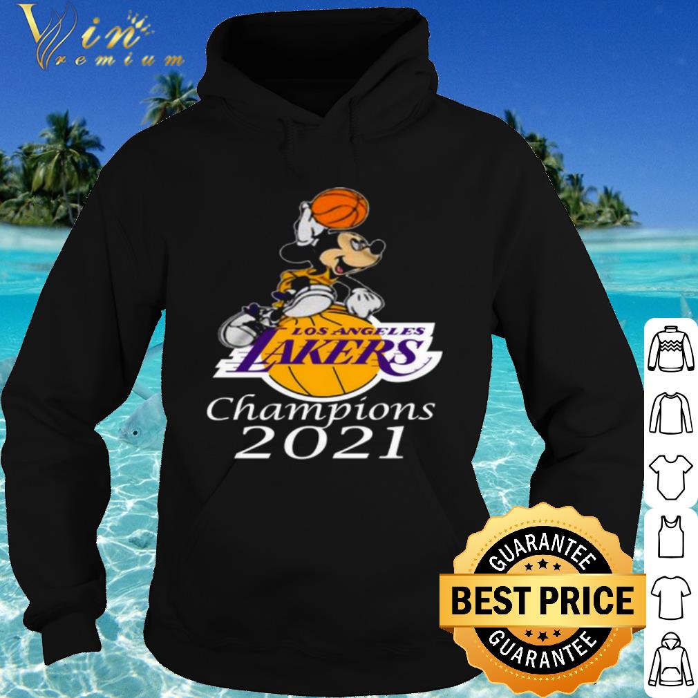 Original Mickey Mouse Los Angeles Lakers Champions 2021 shirt 3 Original Mickey Mouse Los Angeles Lakers Champions 2021 shirt