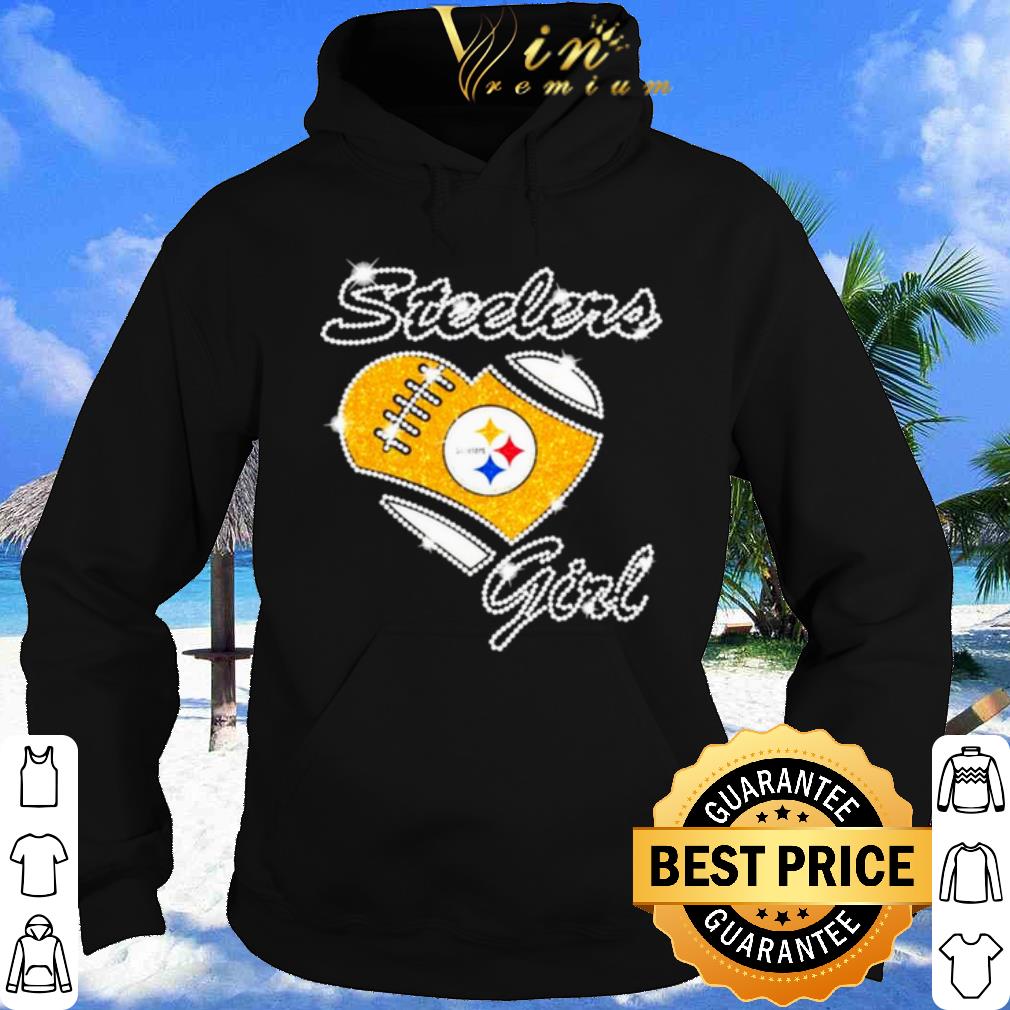 Heart Diamonds Girl Pittsburgh Steelers Football shirt