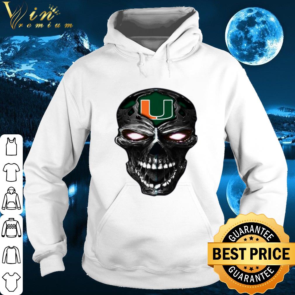 Skull Miami Hurricanes Football shirt