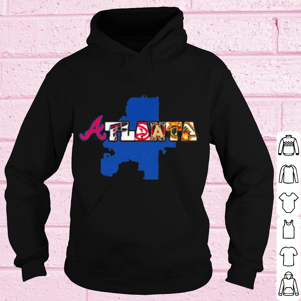 Pretty Atlanta Braves Football City shirt