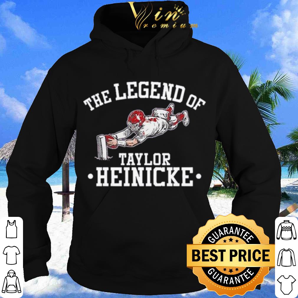 The Legend Of Taylor Heinicke shirt