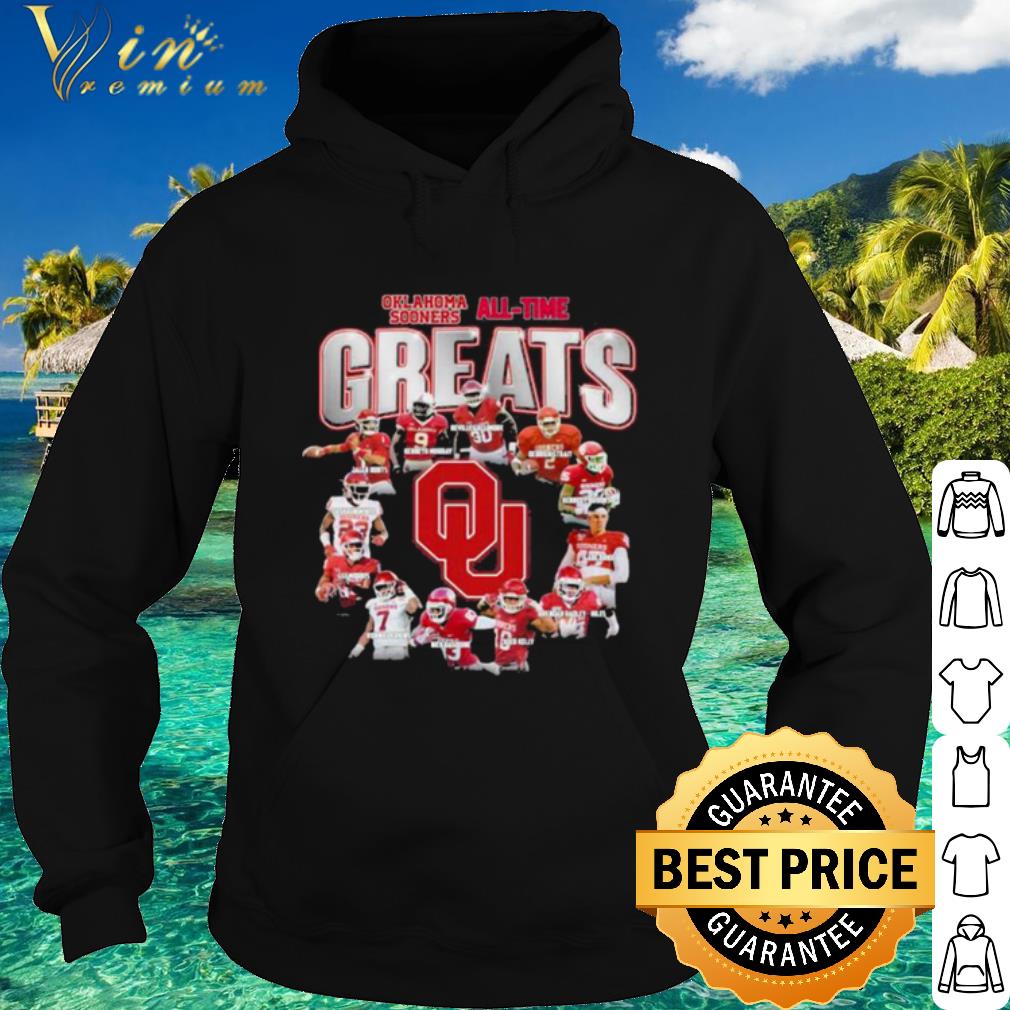 Cool Oklahoma Sooners All Time Greats Player Football shirt