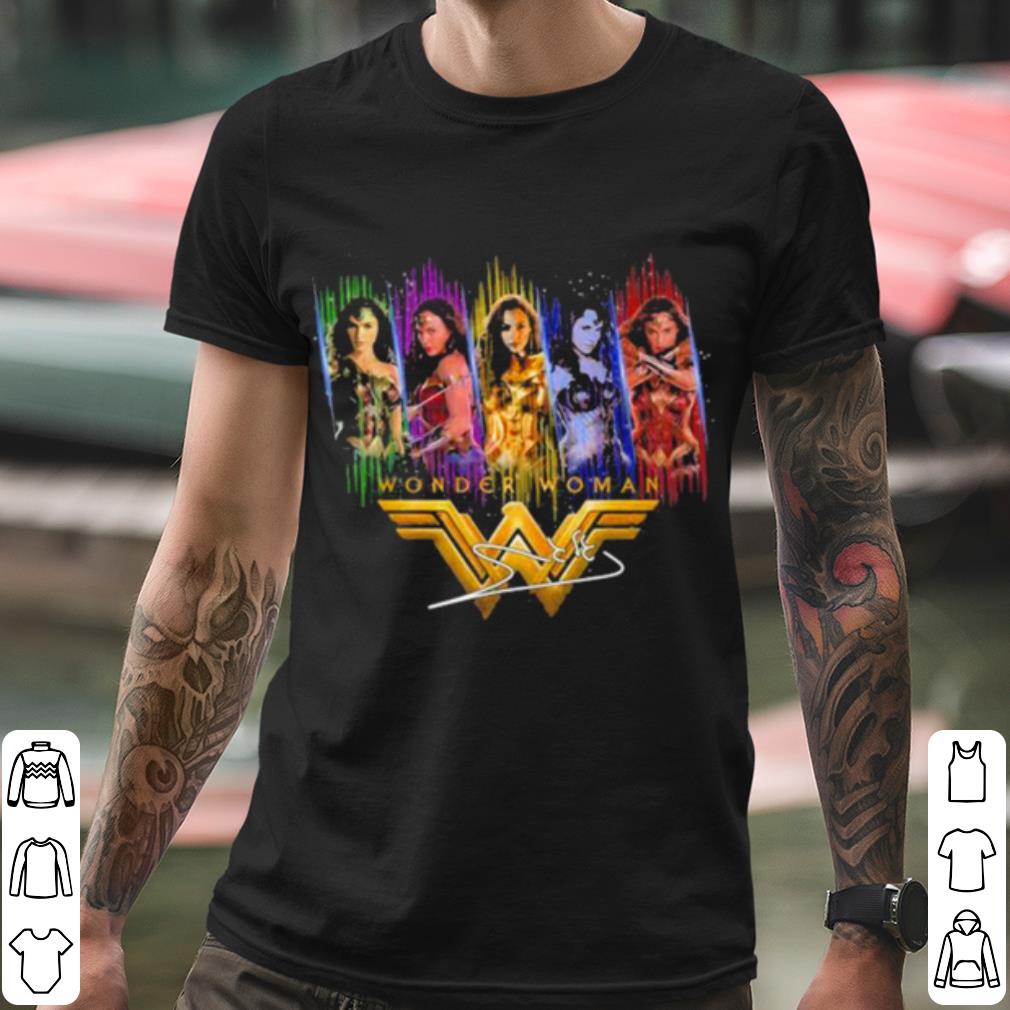 Pretty Wonder Woman Movies Signature shirt