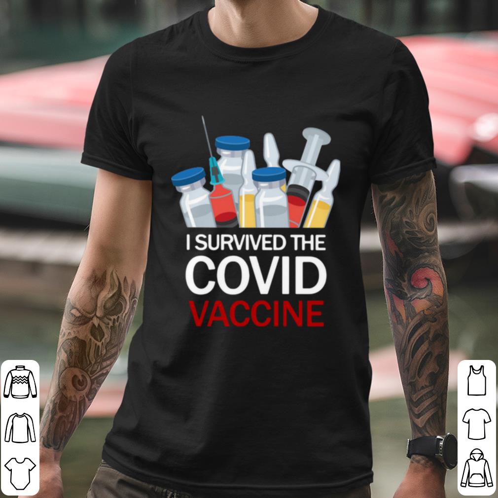 Top I Survived The Covid Vaccine shirt