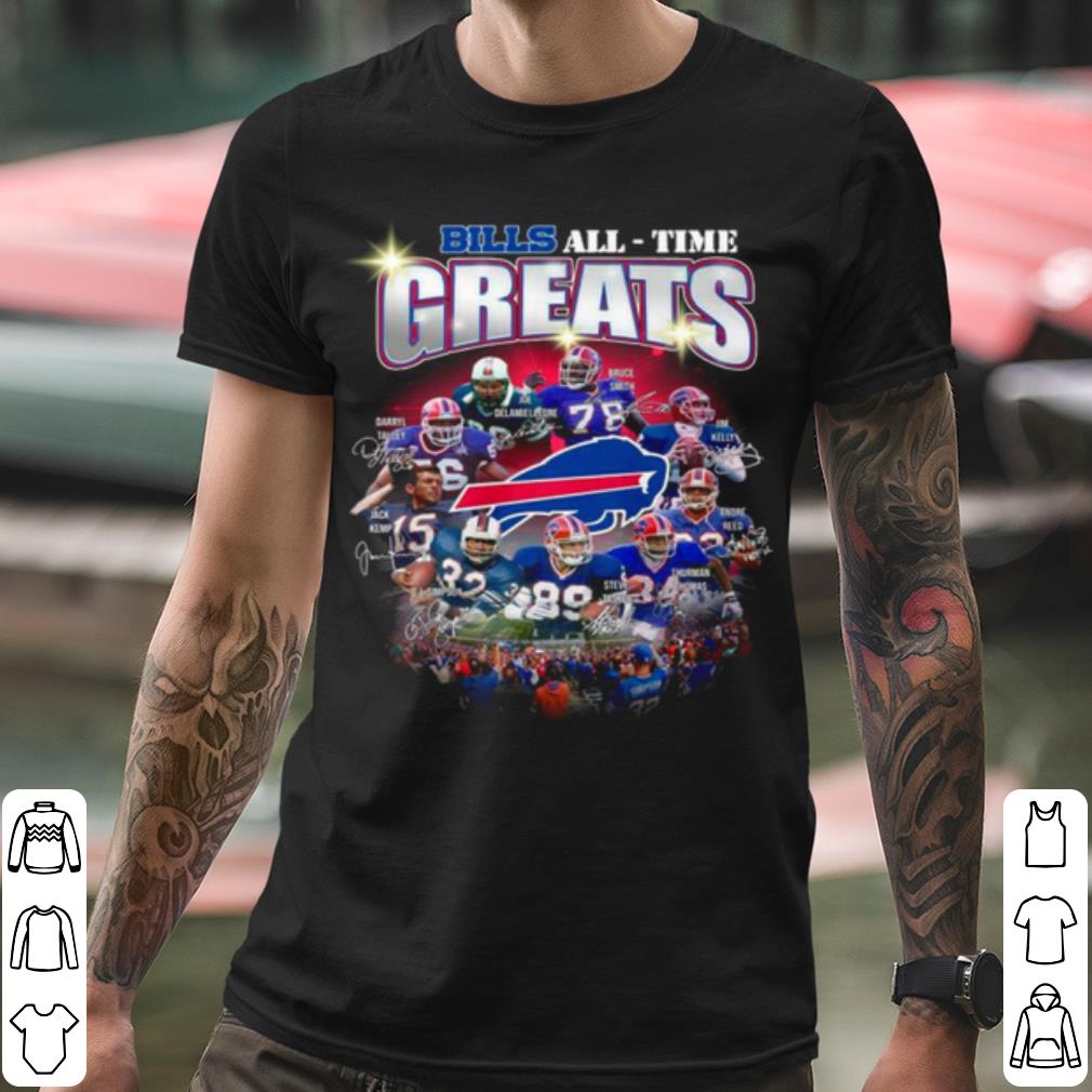 Pretty Buffalo Bills All Time Greats Signatures Member shirt