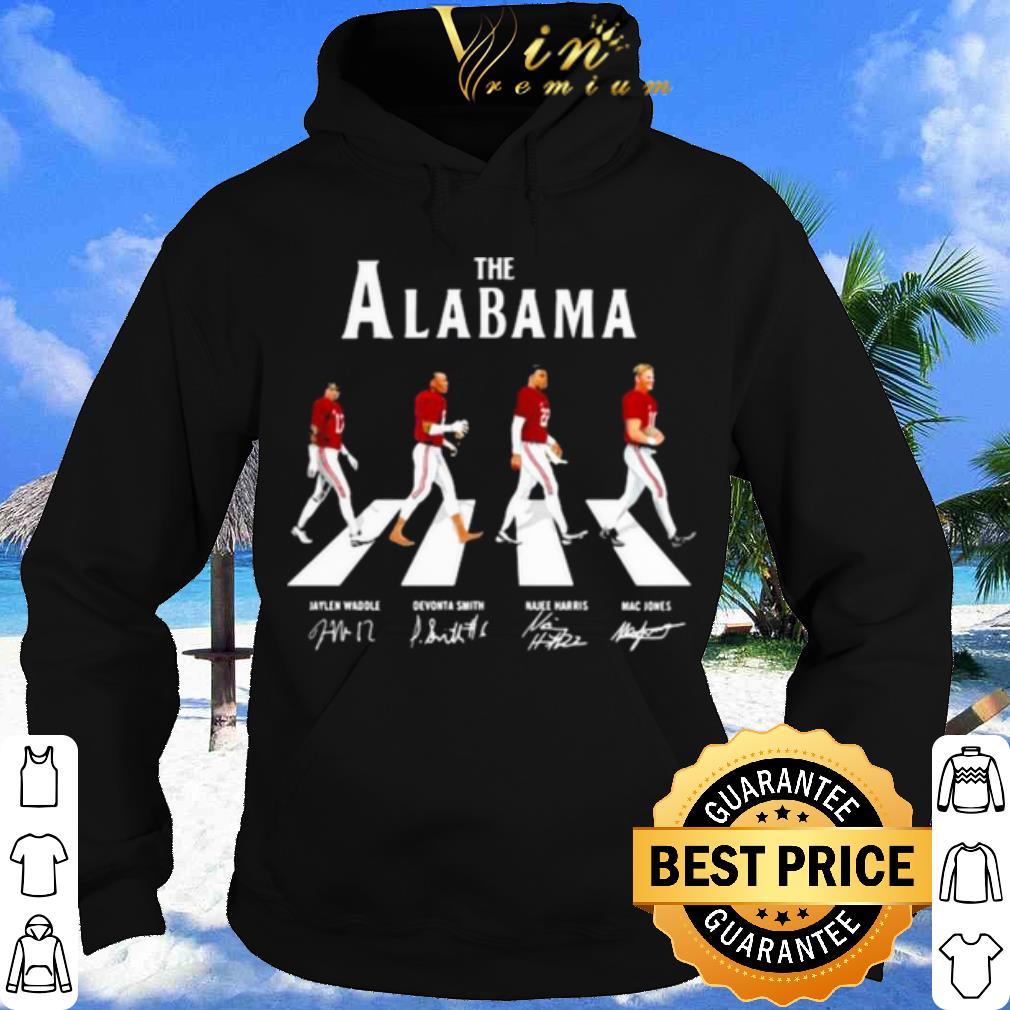 The Alabama Football Team Signature Abbey Road Signature shirt