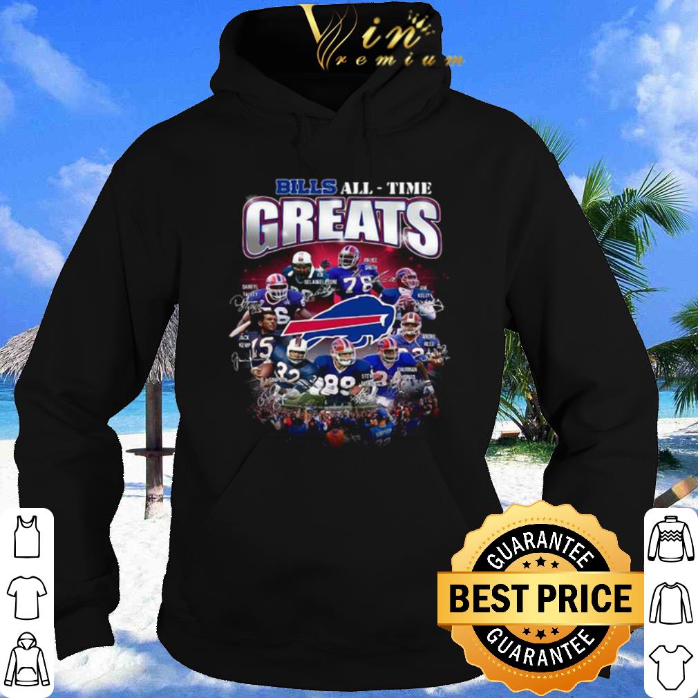 Buffalo Bills All Time Greats Member Signatures shirt