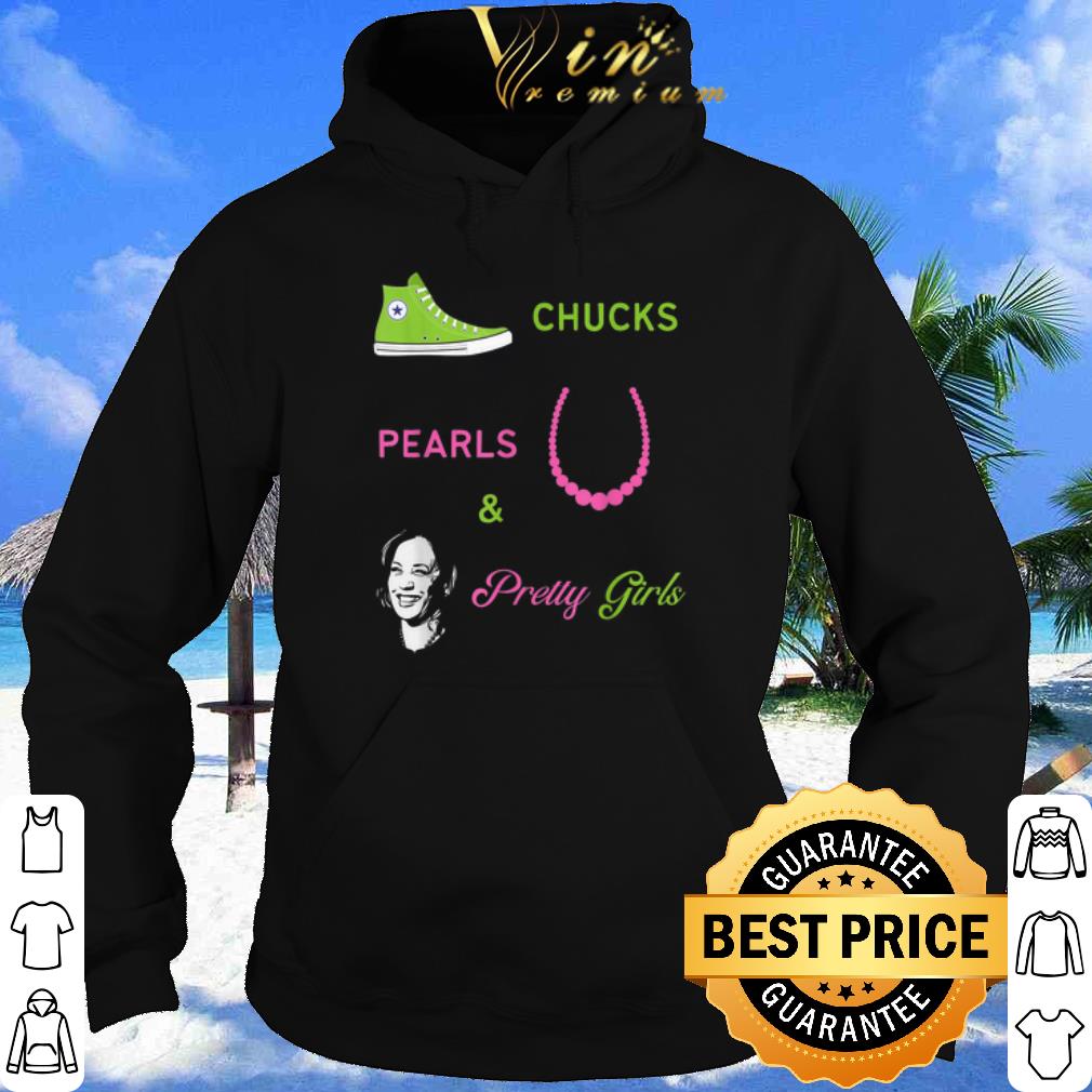 Chucks Pearls and Pretty Girls Kamala Harris Inauguration shirt