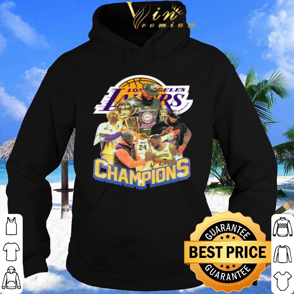 Kobe Bryant And Lebron James Champions 2021 shirt