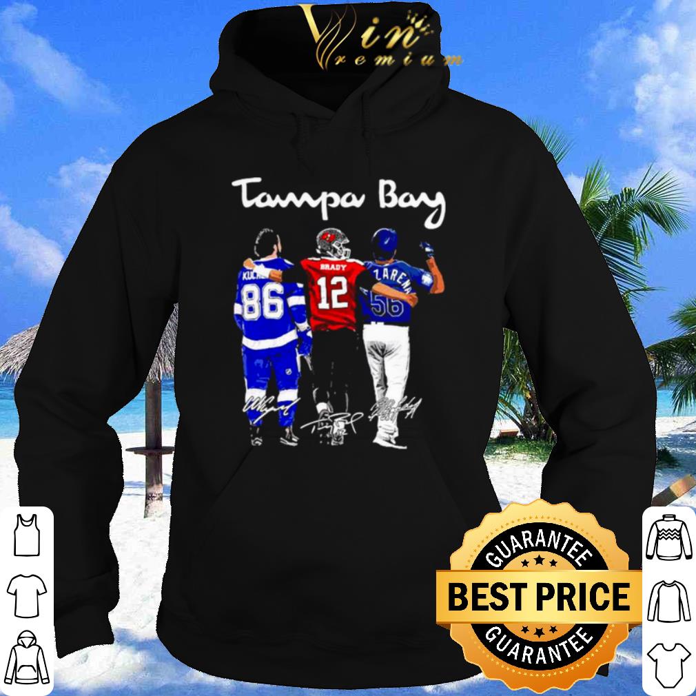Tampa Bay Nikita Kucherov Brady And Arozarena Signatures shirt