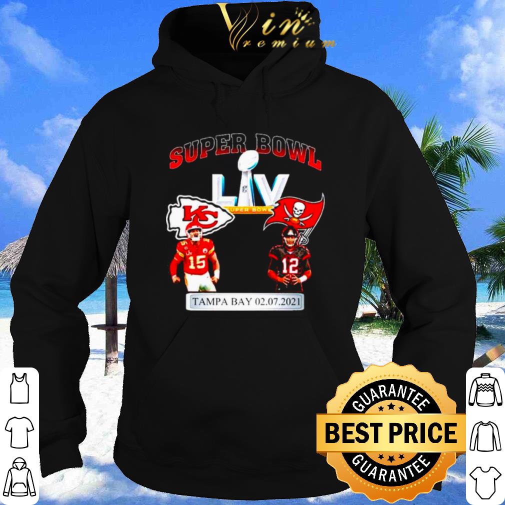 Tampa bay buccaneers vs kansas city chiefs super bowl 2021 shirt