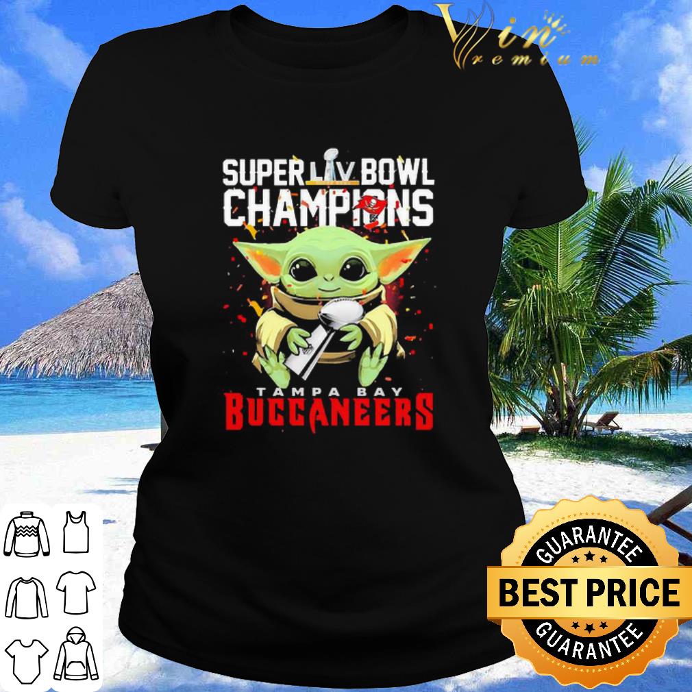 Baby Yoda Super LIV Bowl Champions Tampa Bay Buccaneers shirt Baby Yoda Super LIV Bowl Champions Tampa Bay Buccaneers shirt 2