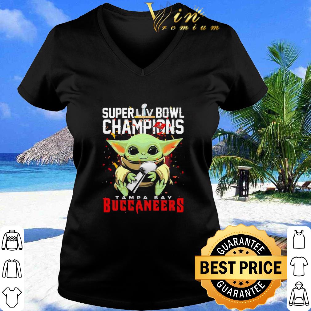 Baby Yoda Super LIV Bowl Champions Tampa Bay Buccaneers shirt Baby Yoda Super LIV Bowl Champions Tampa Bay Buccaneers shirt 3