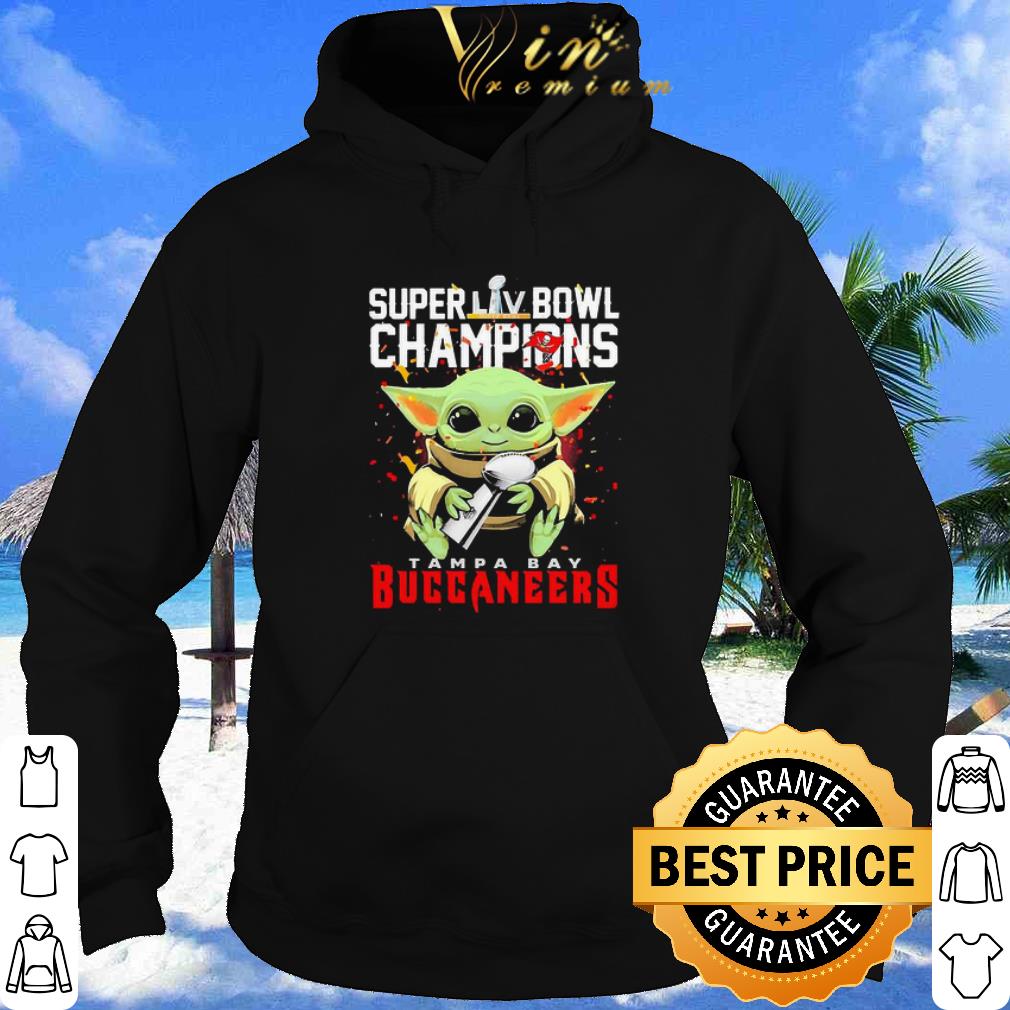 Baby Yoda Super LIV Bowl Champions Tampa Bay Buccaneers shirt Baby Yoda Super LIV Bowl Champions Tampa Bay Buccaneers shirt 4