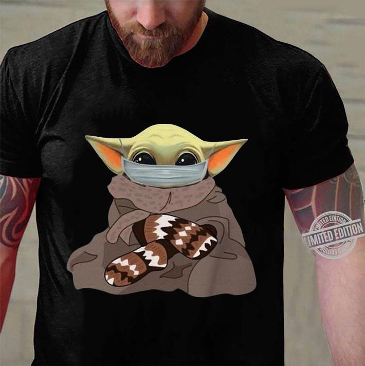 Bernie Sanders Star Wars Baby Yoda Face Mask 2021 shirt Original Bernie Sanders Star Wars Baby Yoda Face Mask 2021 shirt 3