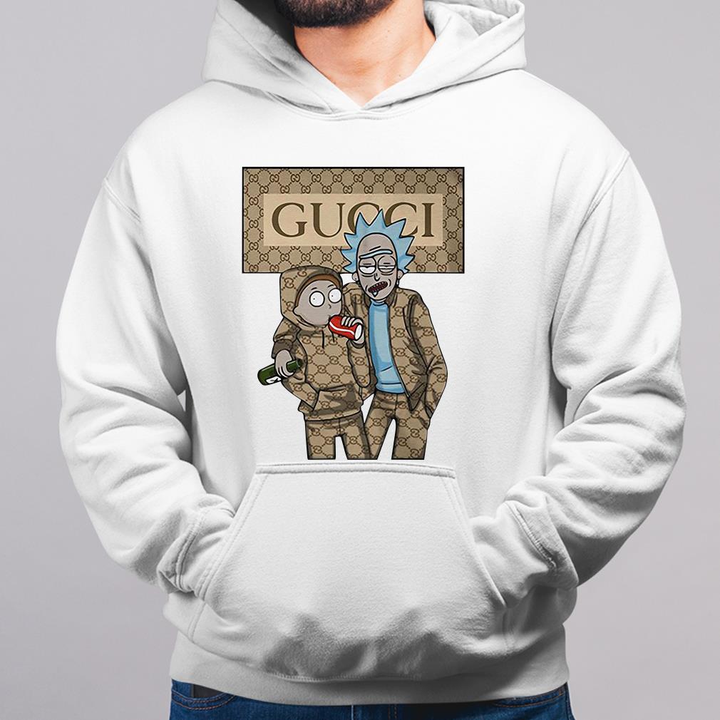 Gucci Rick and Morty Drink Beer Gucci Rick and Morty Drink Beer