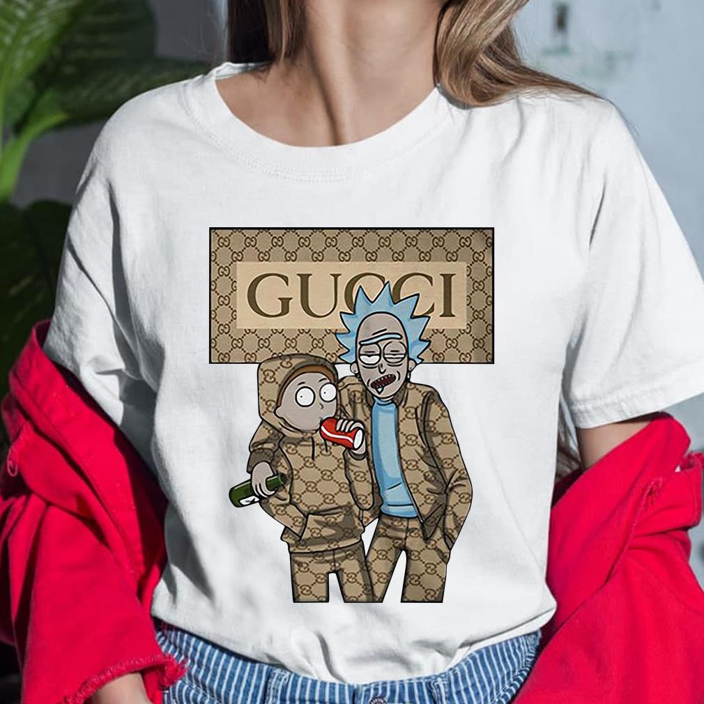 Gucci Rick and Morty Drink Beer Gucci Rick and Morty Drink Beer