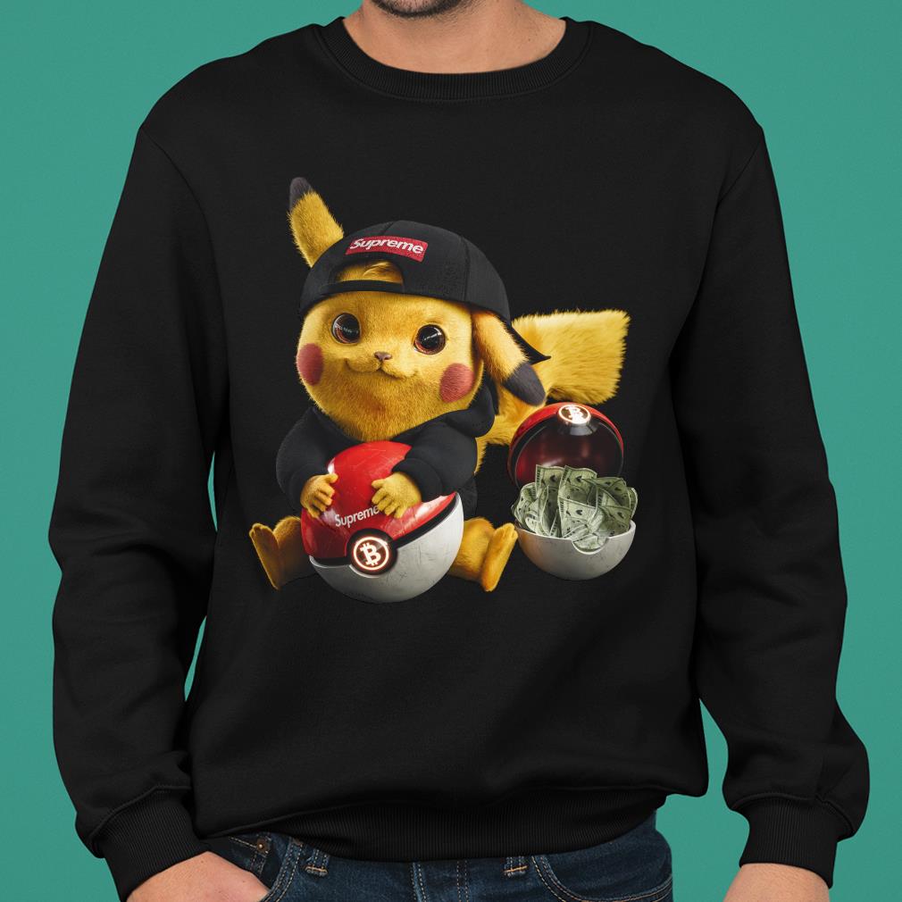 Pikachu Supreme Bitcoin Shirt, Pokemon Pikachu Shirt, Pikachu Supreme Shirt Pikachu Supreme Bitcoin Shirt, Pokemon Pikachu Shirt, Pikachu Supreme Shirt 2