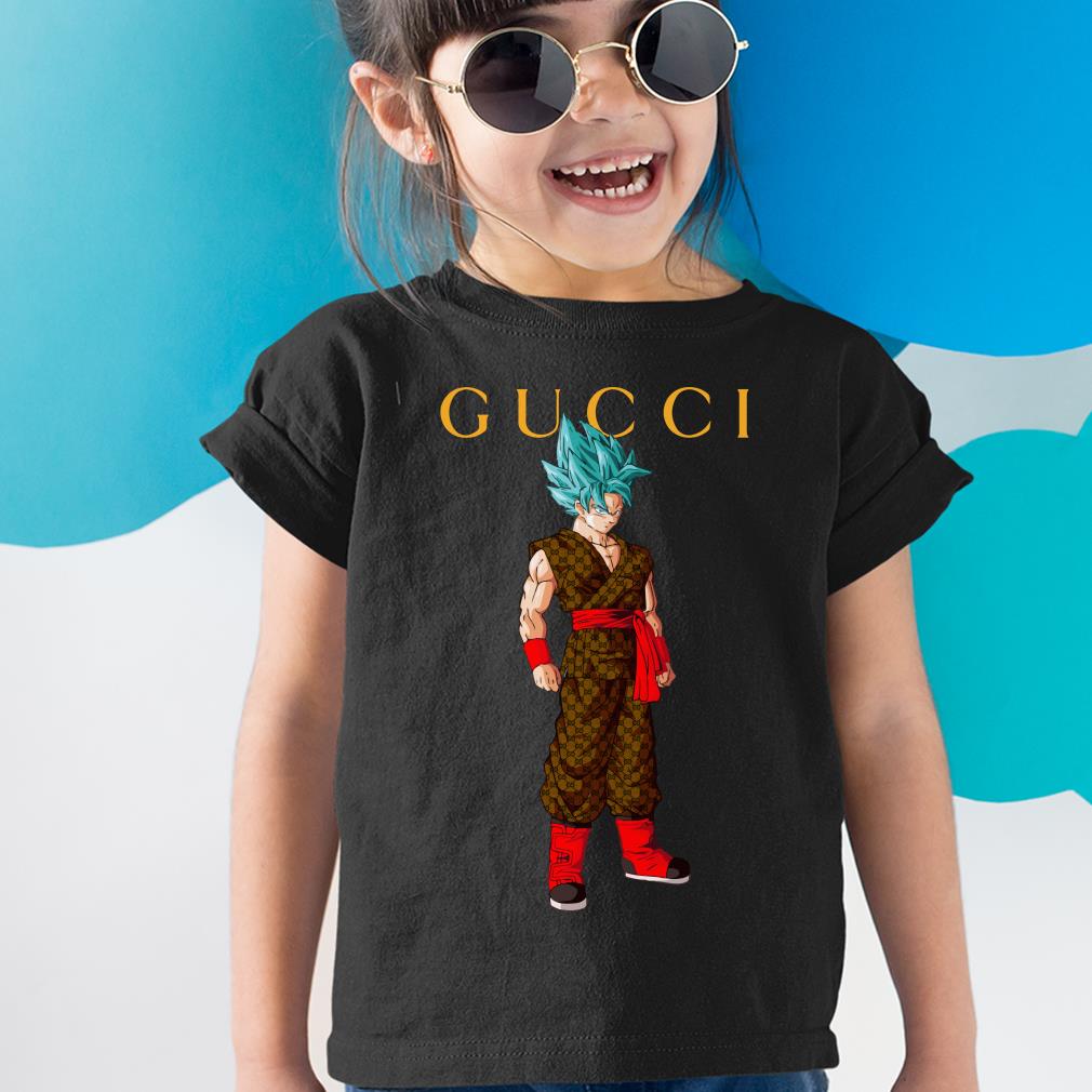 Son Goku Style Gucci Dragon Ball Super Kids Shirt