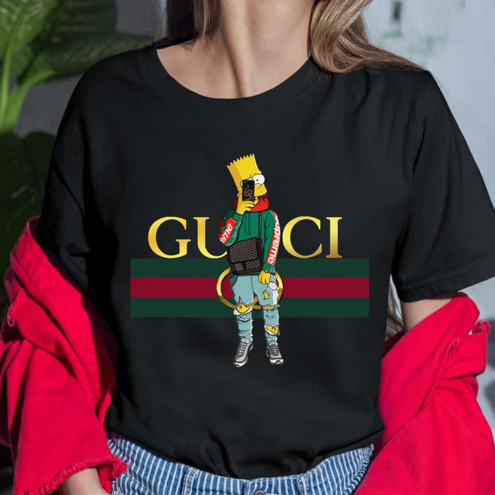 The Simpsons Bart Simpson Style Gucci Shirt The Simpsons Bart Simpson Style Gucci Shirt 2