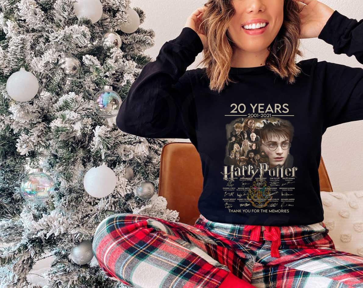 20 Years 2001-2021 Harry Potter Signatures Thank You For The Memories Shirt, 20 Years Harry Potter Shirt 20 Years 2001-2021 Harry Potter Signatures Thank You For The Memories Shirt, 20 Years Harry Potter Shirt 4