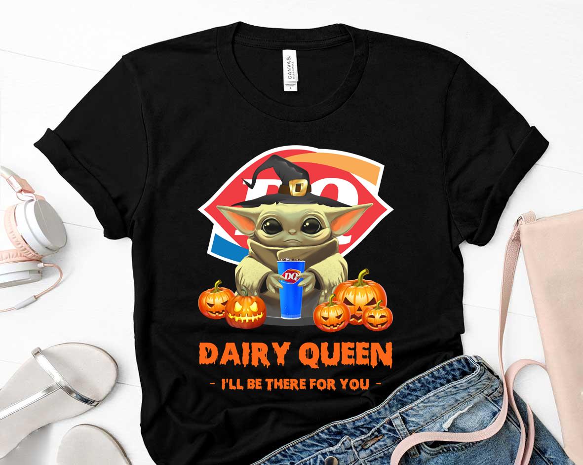 Baby Yoda And Dairy Queen Pumpkins I'll Be There For You Shirt, Baby Yoda Hug Dairy Queen Pumpkins Halloween Shirt Baby Yoda And Dairy Queen Pumpkins I'll Be There For You Shirt, Baby Yoda Hug Dairy Queen Pumpkins Halloween Shirt 1