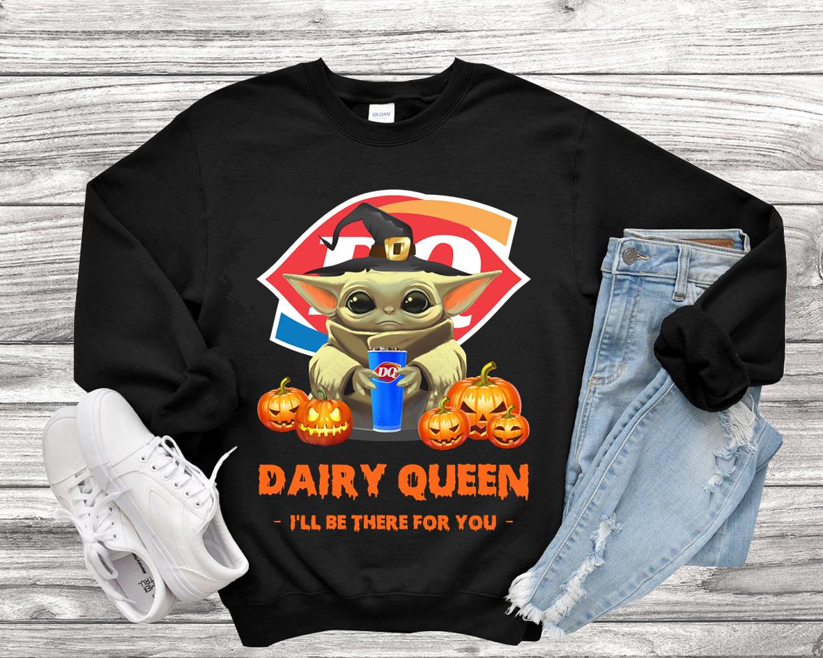 Baby Yoda And Dairy Queen Pumpkins I'll Be There For You Shirt, Baby Yoda Hug Dairy Queen Pumpkins Halloween Shirt Baby Yoda And Dairy Queen Pumpkins I'll Be There For You Shirt, Baby Yoda Hug Dairy Queen Pumpkins Halloween Shirt 2