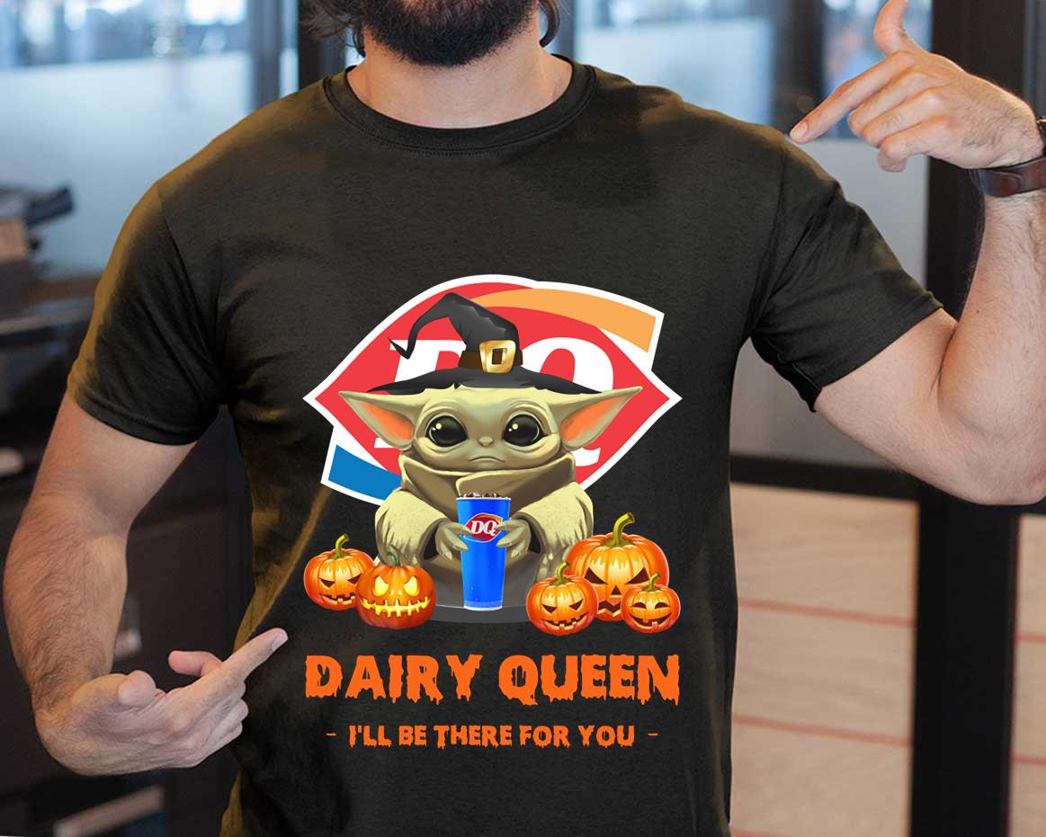Baby Yoda And Dairy Queen Pumpkins I'll Be There For You Shirt, Baby Yoda Hug Dairy Queen Pumpkins Halloween Shirt Baby Yoda And Dairy Queen Pumpkins I'll Be There For You Shirt, Baby Yoda Hug Dairy Queen Pumpkins Halloween Shirt 3