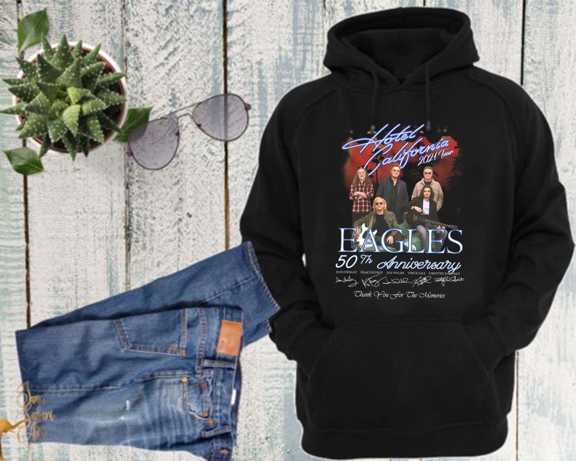 Eagles 50th Anniversary Hotel California 2021 Tour Signatures Shirt, Hotel California 2021 Eagles 50th Shirt 4 Eagles 50th Anniversary Hotel California 2021 Tour Signatures Shirt, Hotel California 2021 Eagles 50th Shirt