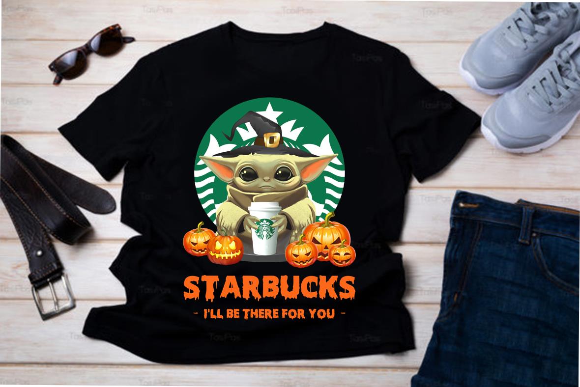 Baby Yoda And Starbucks Pumpkins I'll Be There For You Shirt Baby Yoda And Starbucks Pumpkins I'll Be There For You Shirt 1