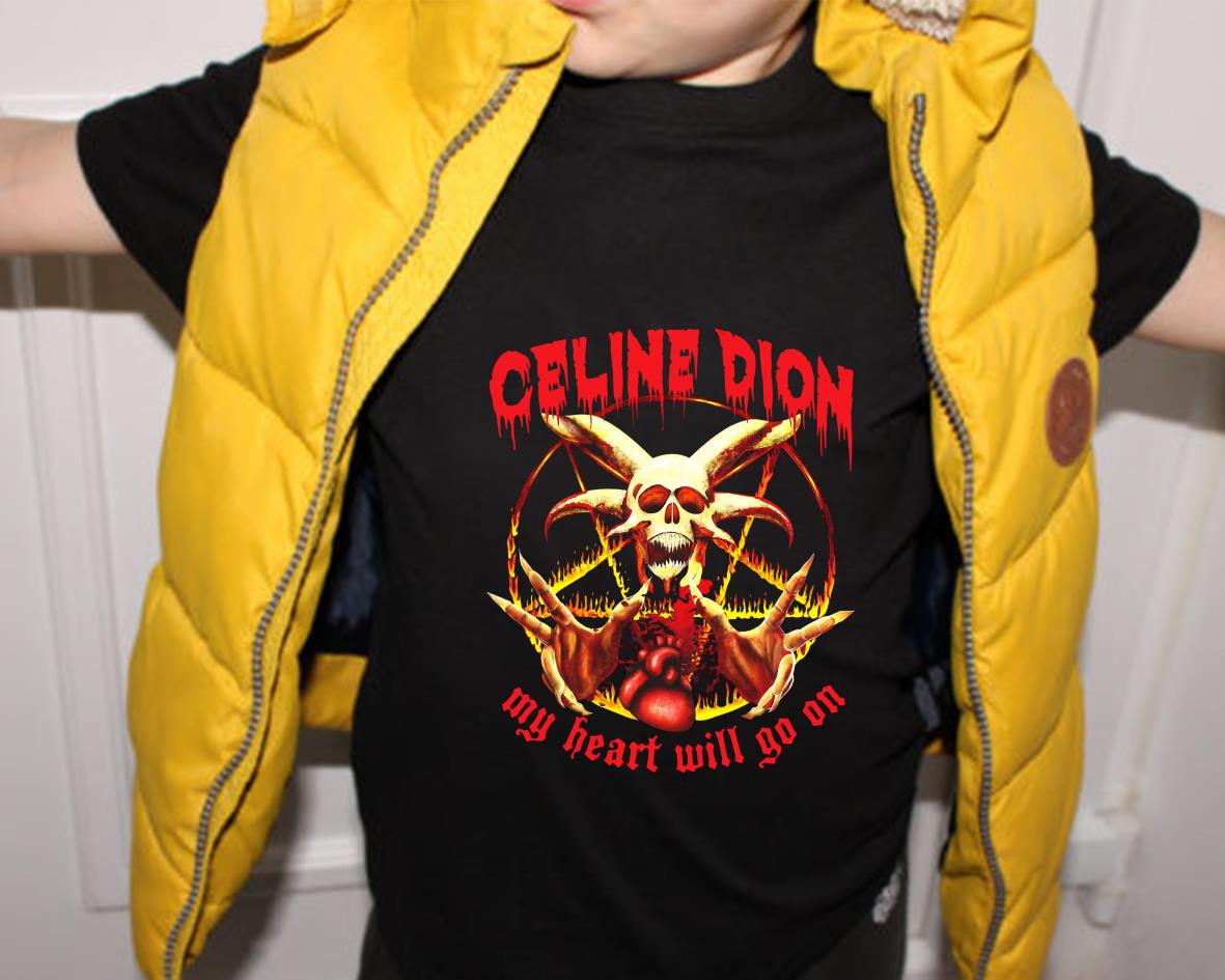 celine dion heart will go on shirt