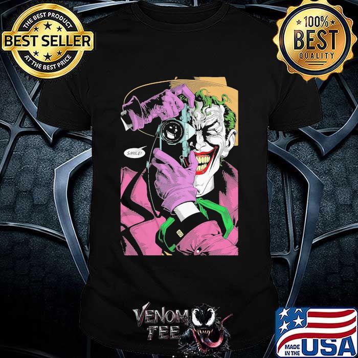 Official halloween joker smile shirt 