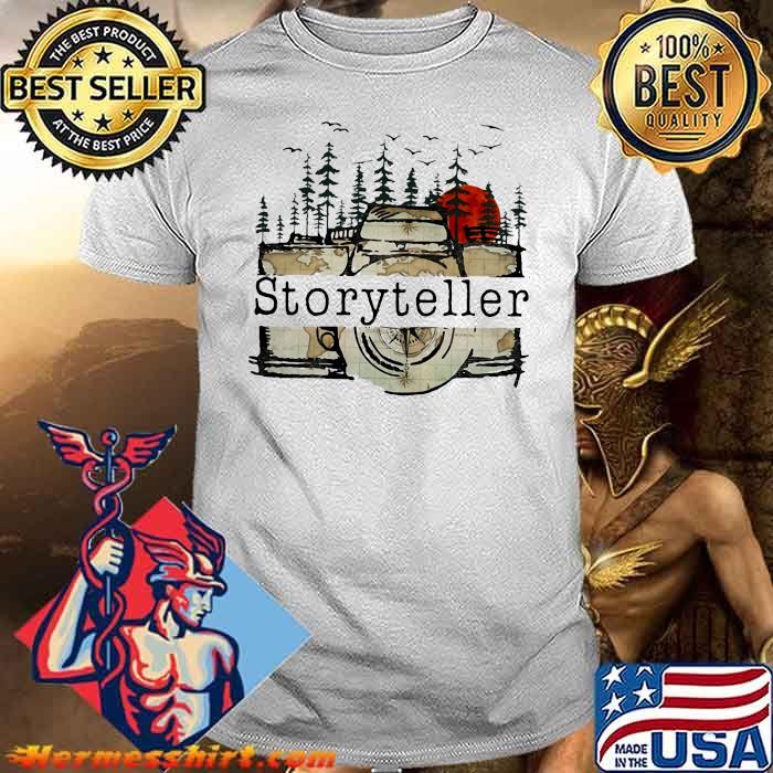 Storyteller Camera Photographer Moon Blood Shirt