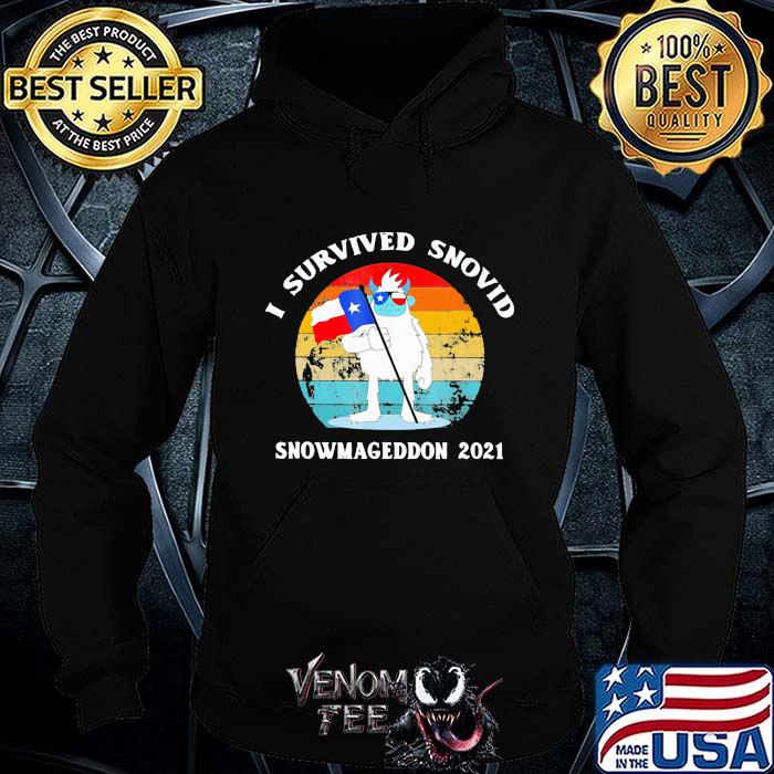 I Survived Snovid Snowmangeddon 2021 Vintage Shirt