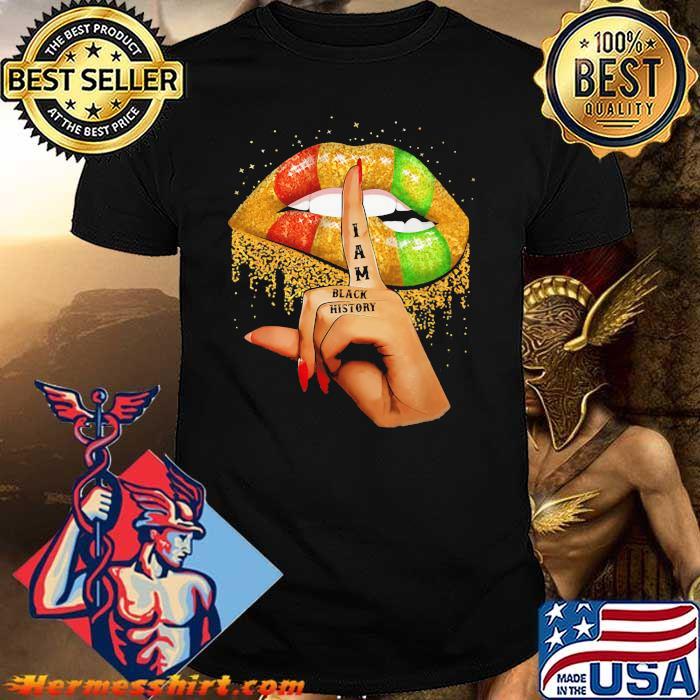 I Am Black History Mouth Shirt