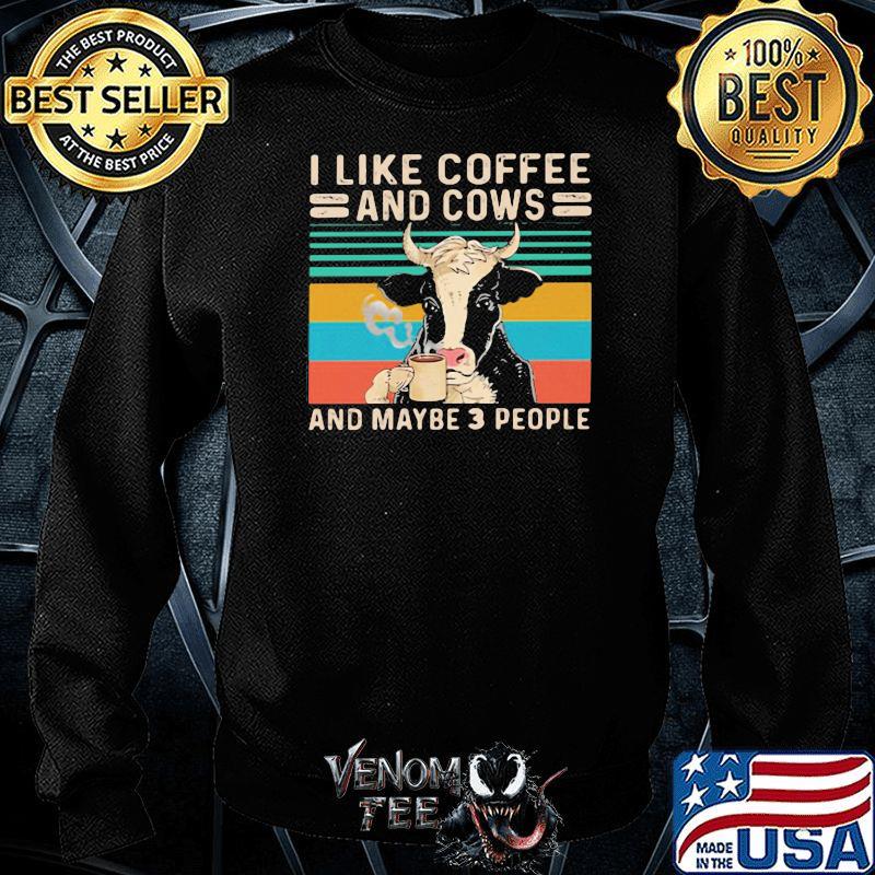 Cows And Maybe 3 People Vintage Shirt 