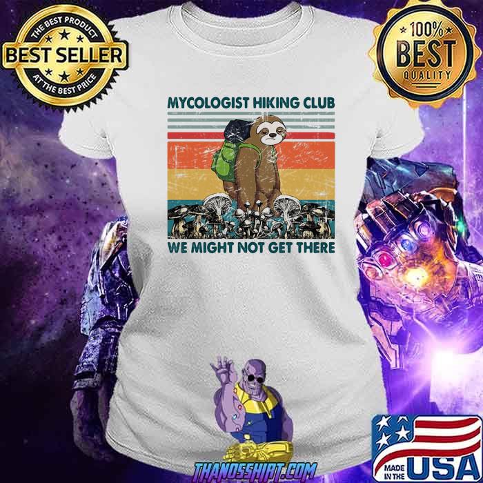 mycologist hiking club shirt