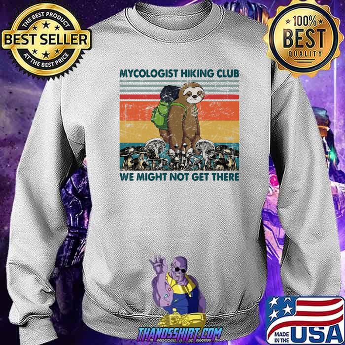 mycologist hiking club shirt