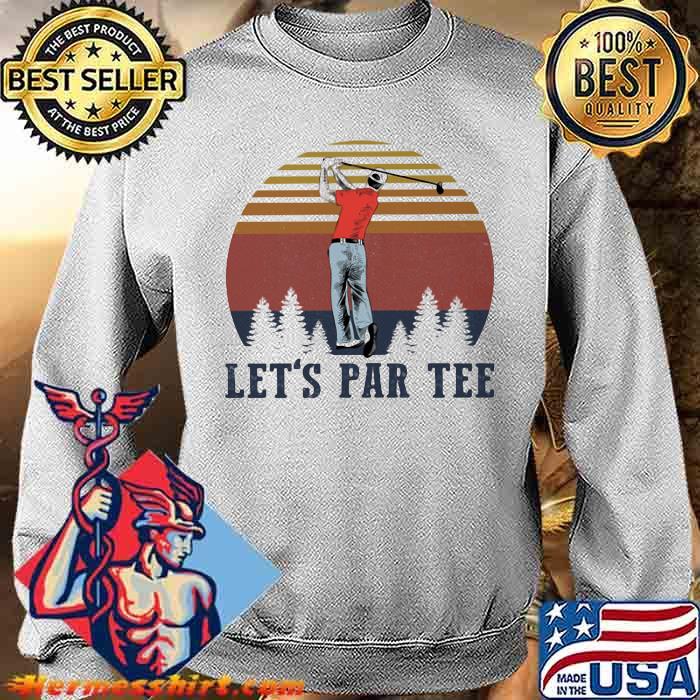 Let's Par Tee Golf Vintage Shirt 