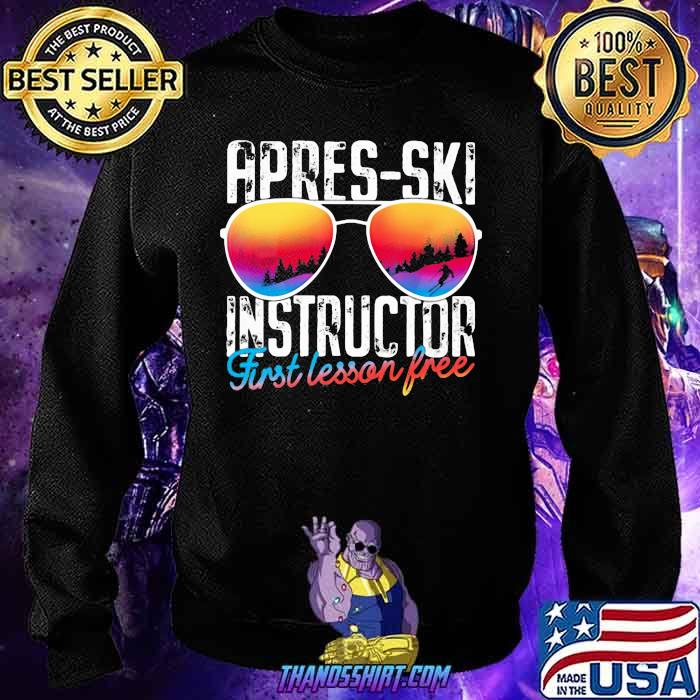 apres ski instructor sweatshirt