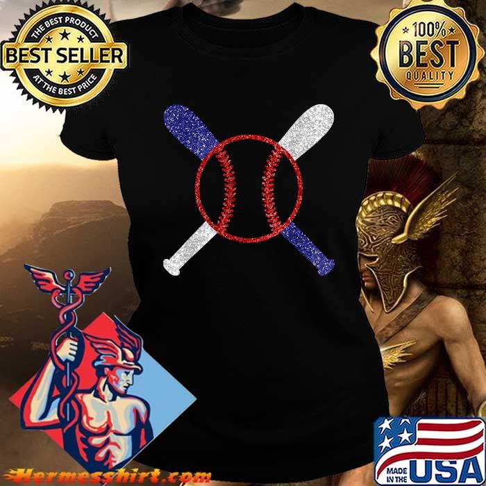 Patriotic Baseball Bling Stuff Memorial Day 4th Of July Shirt Hermesshirt