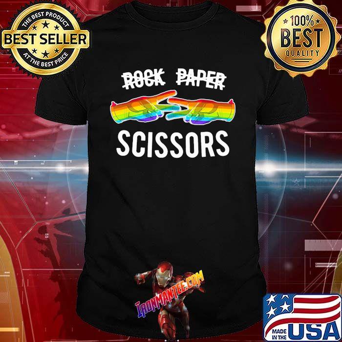 Rock Paper Scissors LGBT Shirt Rock Paper Scissors LGBT Shirt