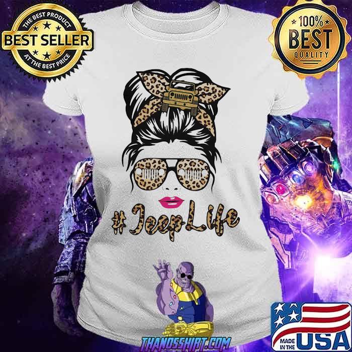 Jeep Life Lepoard Girl Shirt 