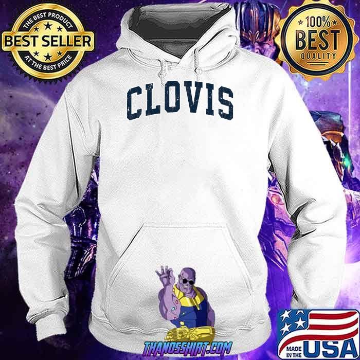 Clovis California CA Vintage Sports Shirt Hoodie